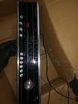 Radio de encastrar com colunas a funcionar