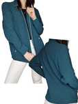 Bluza rozpinana cecil rozmiar 42/44 butelkowa zielen