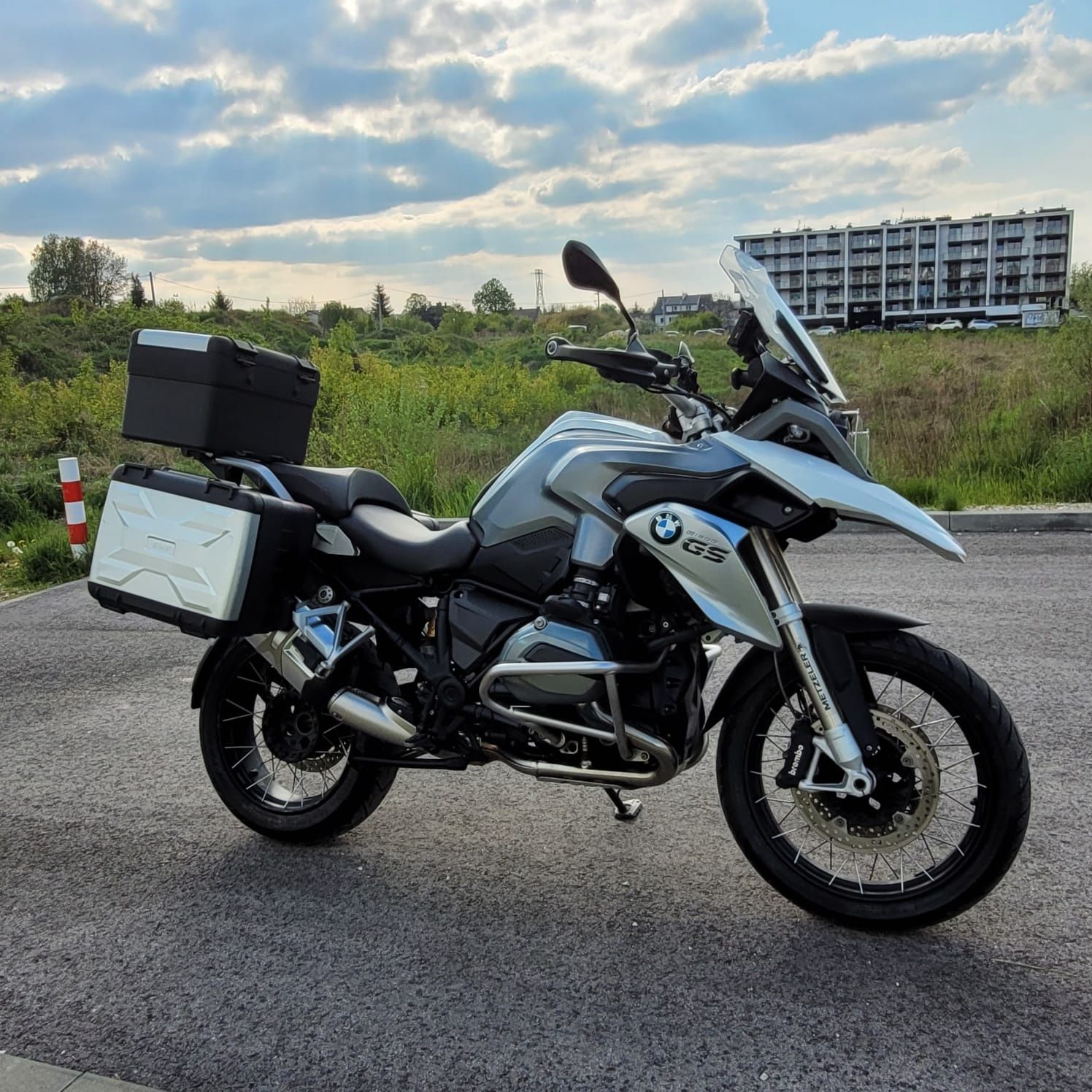 BMW GS 1200 od motocyklisty