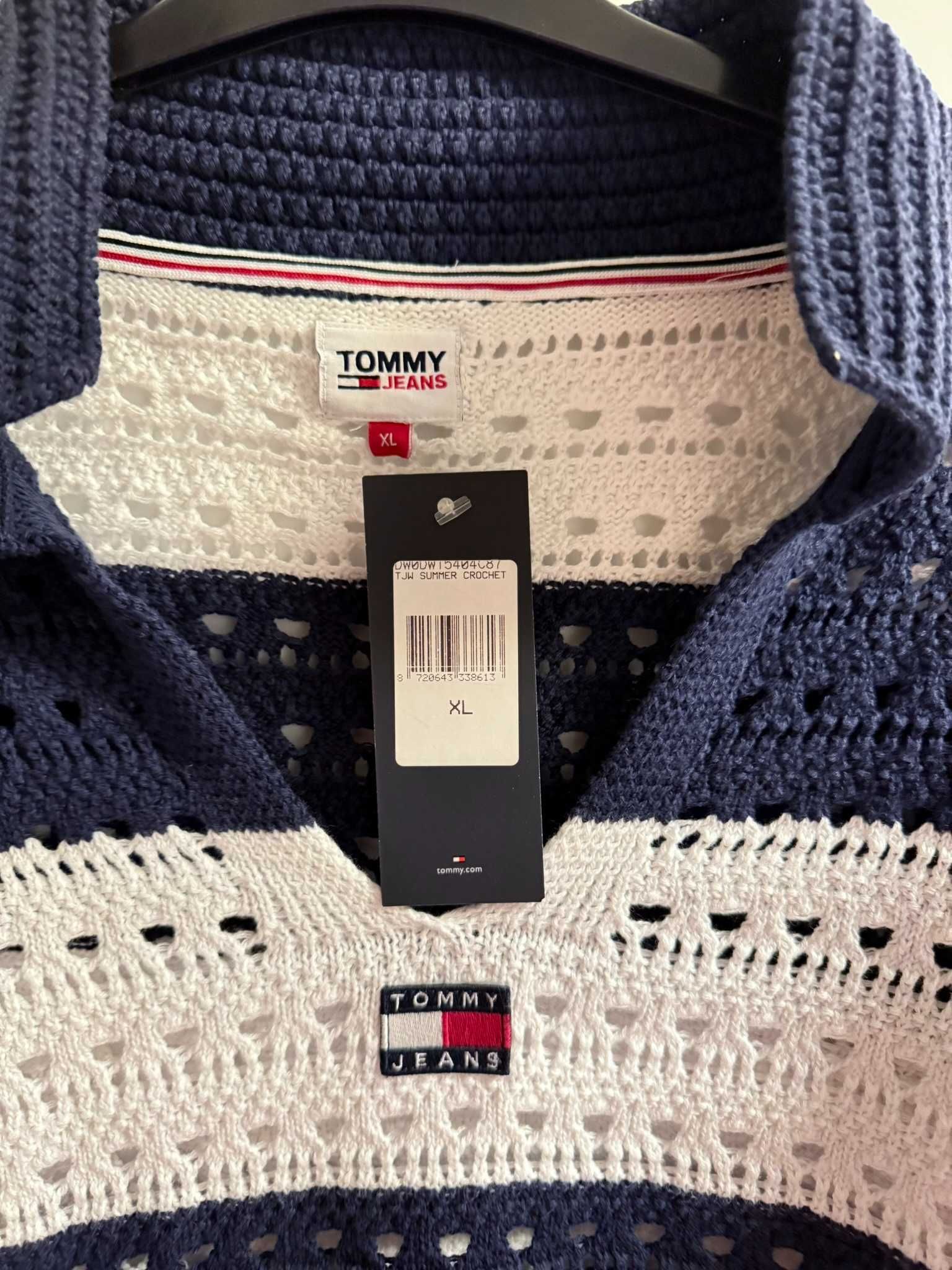 Tommy Jeans Sweter damski rozmiar XL