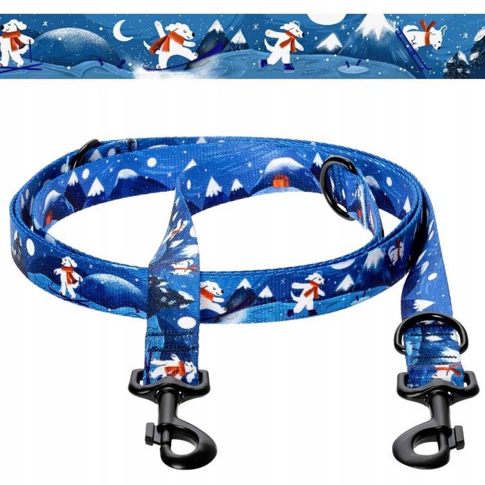 smycz przepinana uniwersalna 500 cm dla małego psa szczeniaka ukory