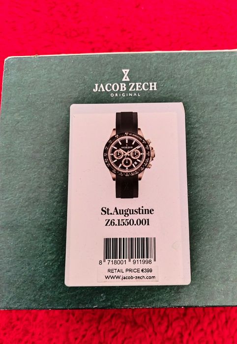 Nowy zegarek JacobZech . Model  St.Augustin