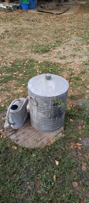 Ocynkowane stare elementy do ogrodu i nie tylko