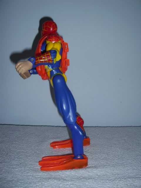 Figurka Spider Man z kapokiem i płetwami 28 cm./ Marvel