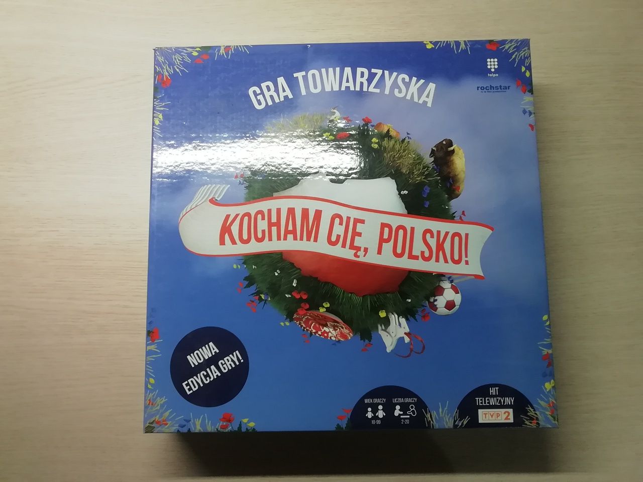 Gra planszowa "Kocham Cię, Polsko"