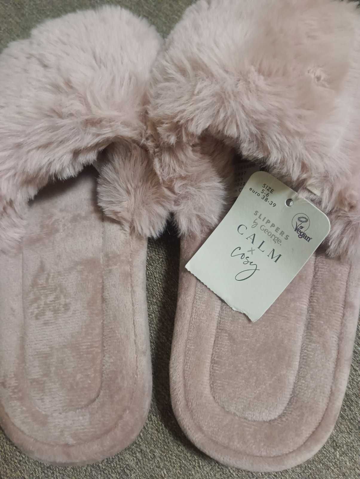 Нові теплі шльопки George 37-38 р.