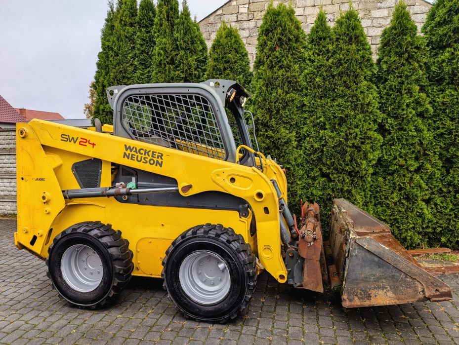 Miniładowarka NEUSON WACKER SW24 2014 rok udźwig 2000 KG! Łyżka, widły