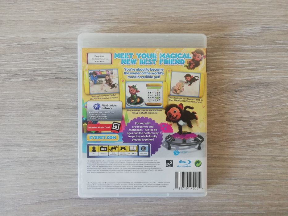 Conjunto Câmera PS3 + Jogo Eyepet