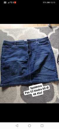 Spódnica jeans L xl