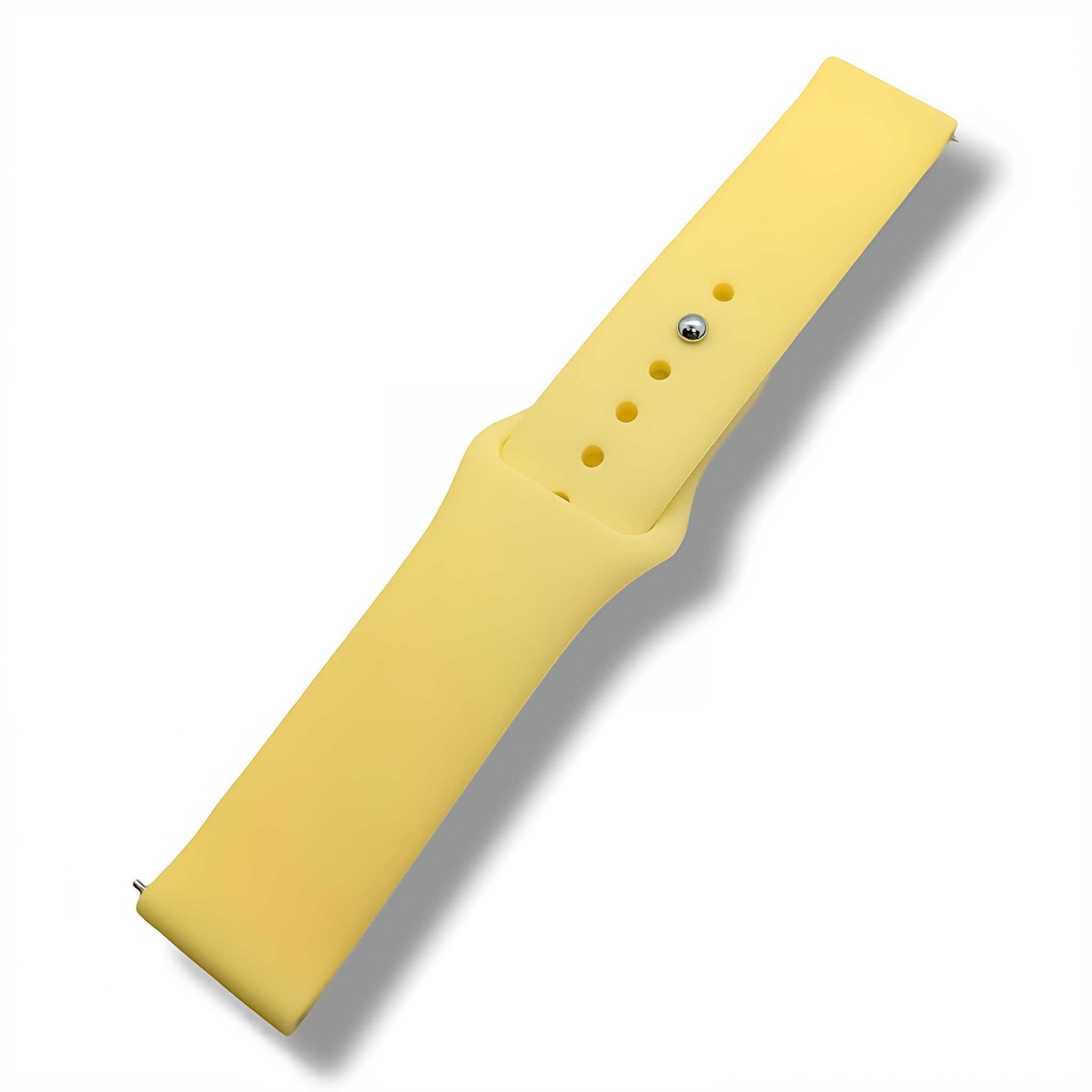 Pasek do smartwatcha MINELLI 20 mm (GIALLO)