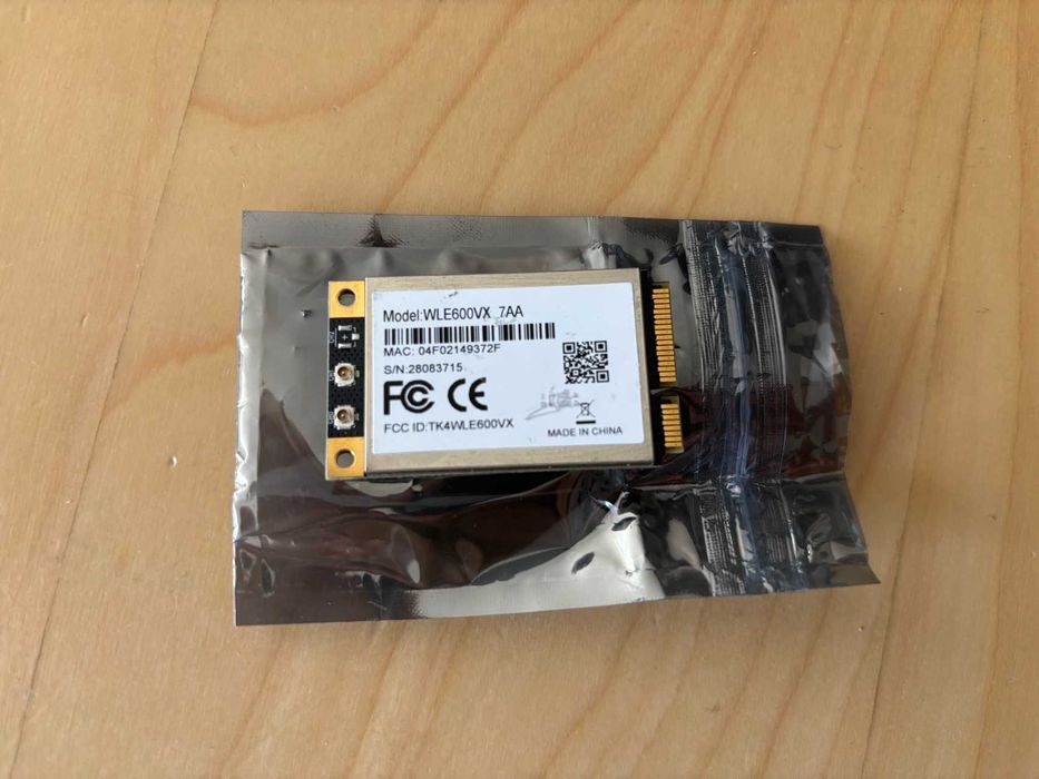 Placa Wireless mPCIe Compex WLE600VX64283955102465120