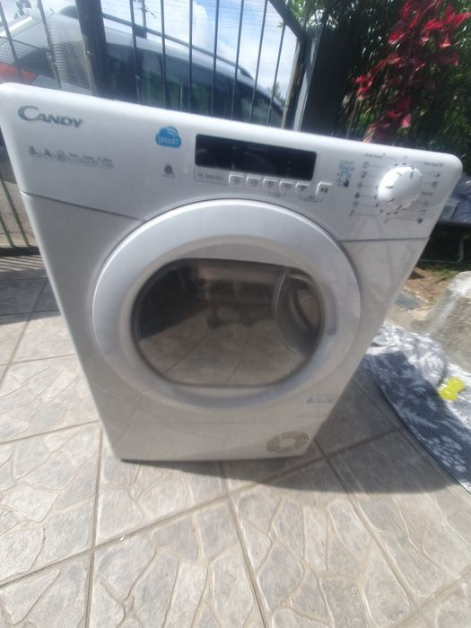 Máquina secar roupa candy 8kg bomba de calor