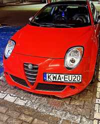 Alfa Romeo Mito Z polski salonu piękny. Fotel skóra. Orygnalnym lakier 100%