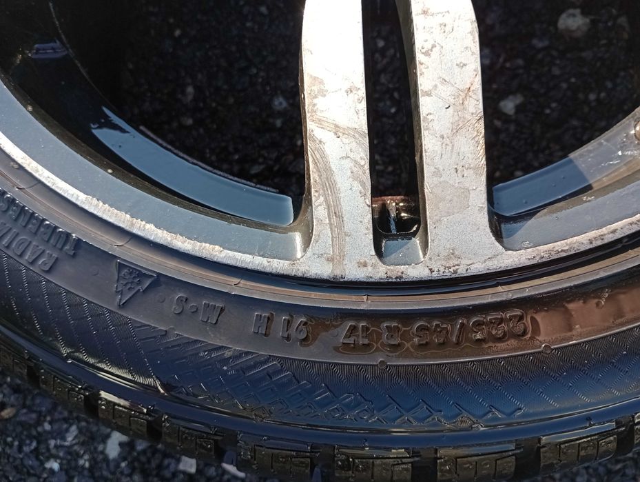 Koła Opony zimowe PAXARO 225/45/R17 + felgi 17" BMW E90