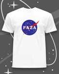 T-shirt męski, koszulka z nadrukiem FAZA jak Nasa
