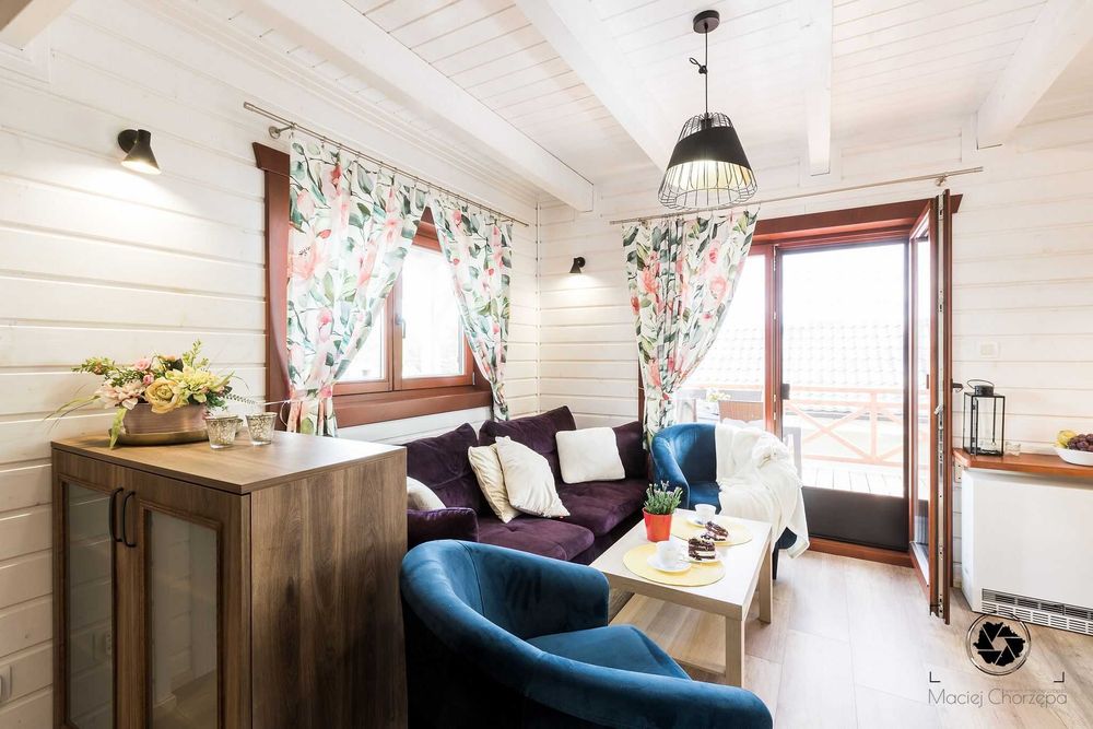 Domek drewnoany góry  stołowe sauna jakuzzy szczeliniec, błędne skały