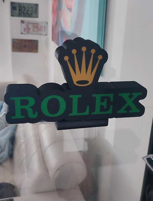 Rolex iluminação