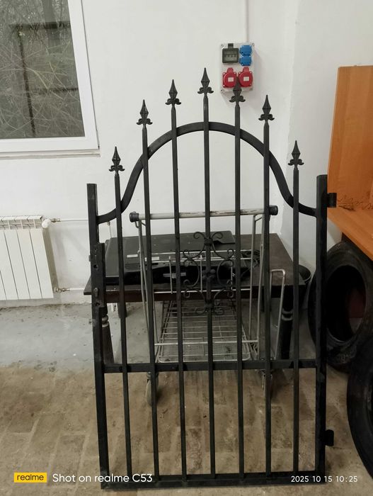 Ogrodzenie brama furtka i 7 przęseł