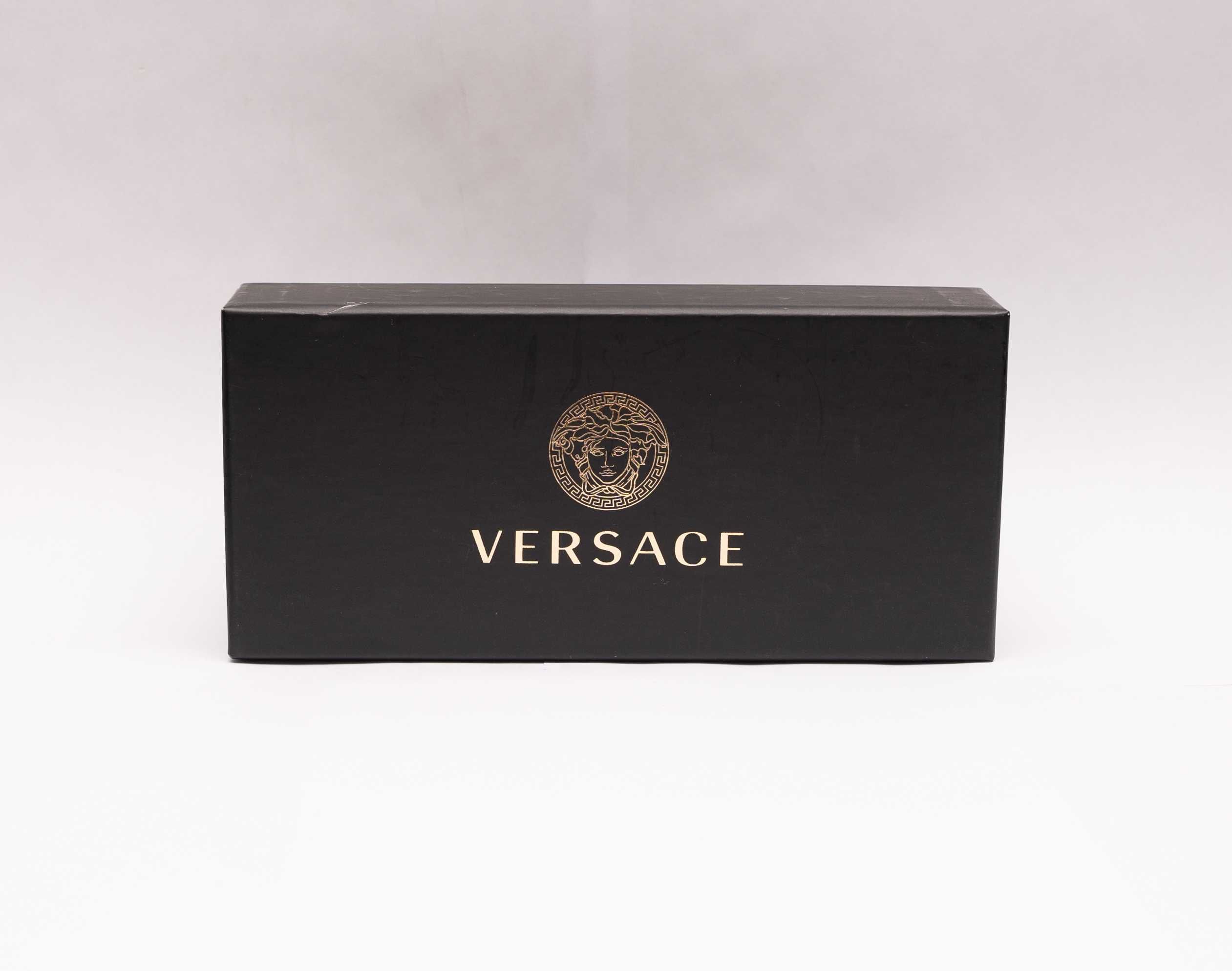 Okulary Versace oprawki korekcyjne złoto-fioletowe damskie