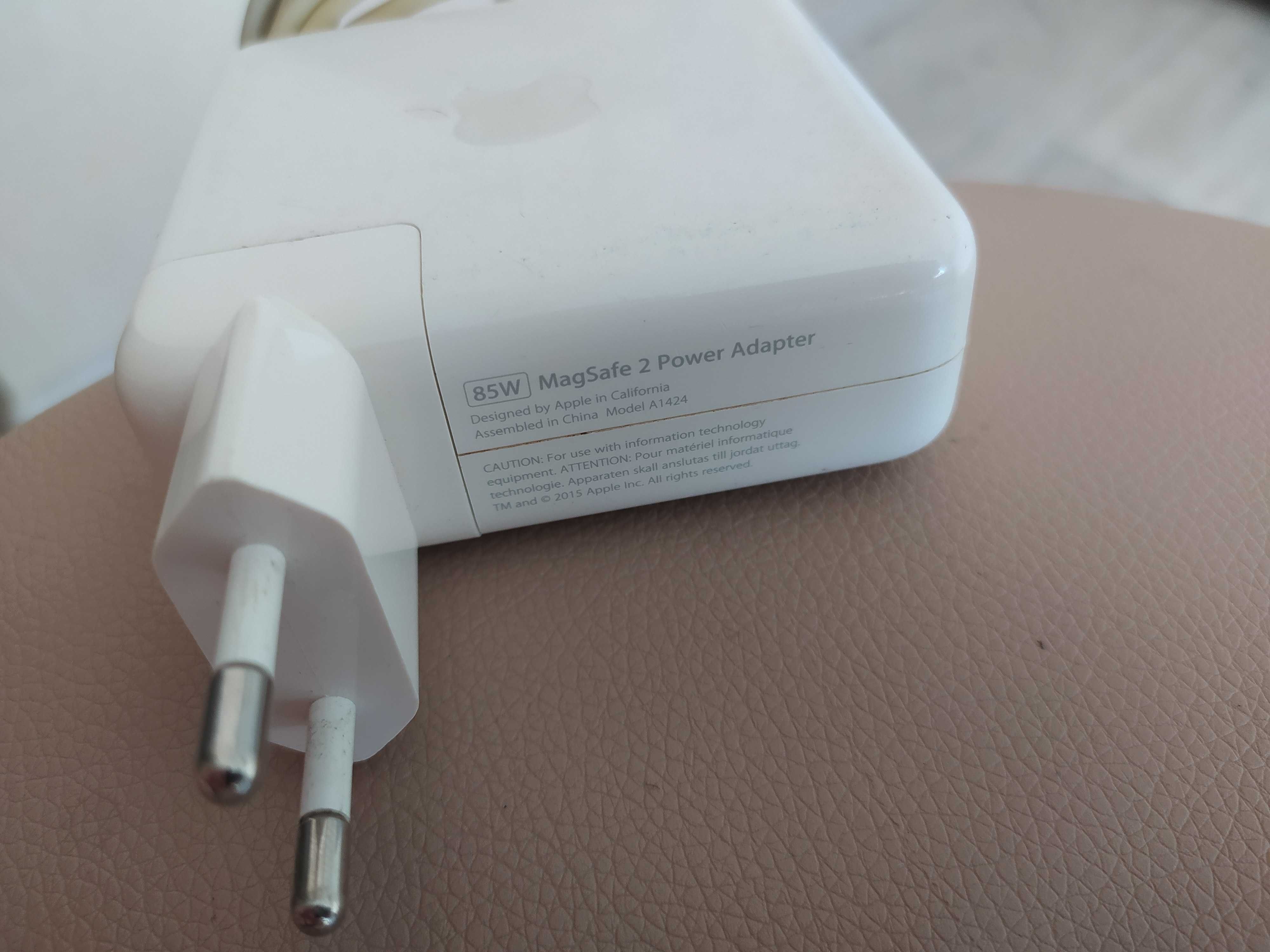 Зарядка до MacBook 85w, MagSafe 2, б/у, оригінал