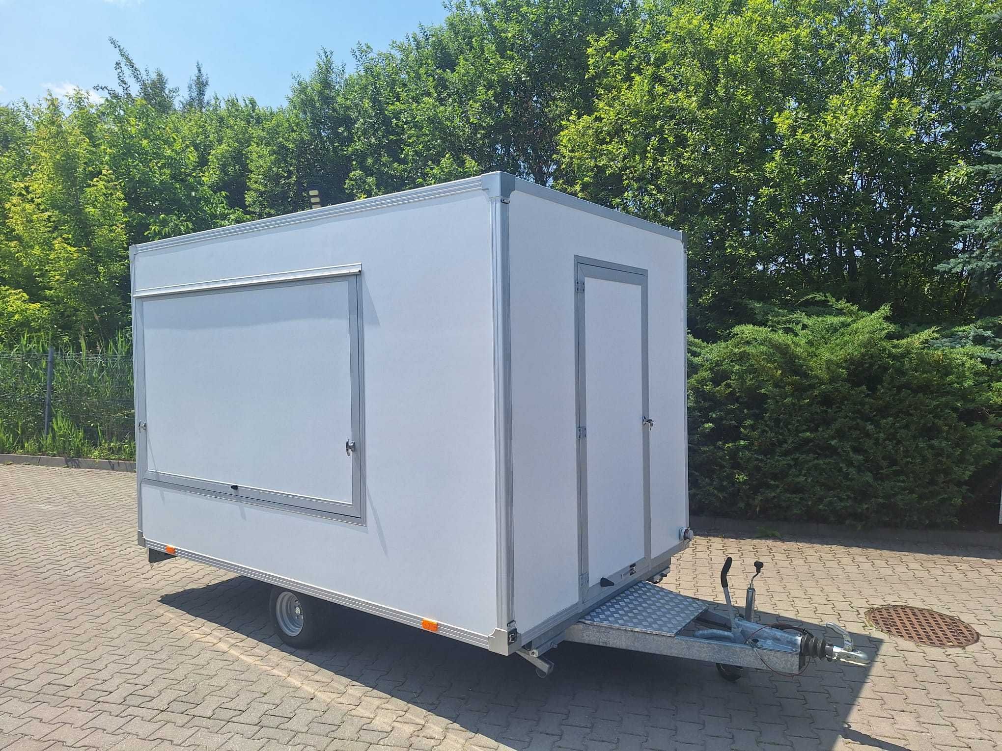 Przyczepa foodtruck - sprzedaż lodów - gastronomiczna PRODUCENT