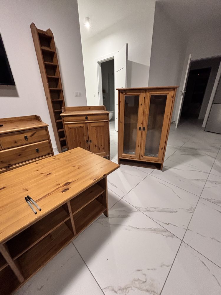 Meble drewniane Ikea Leksvik