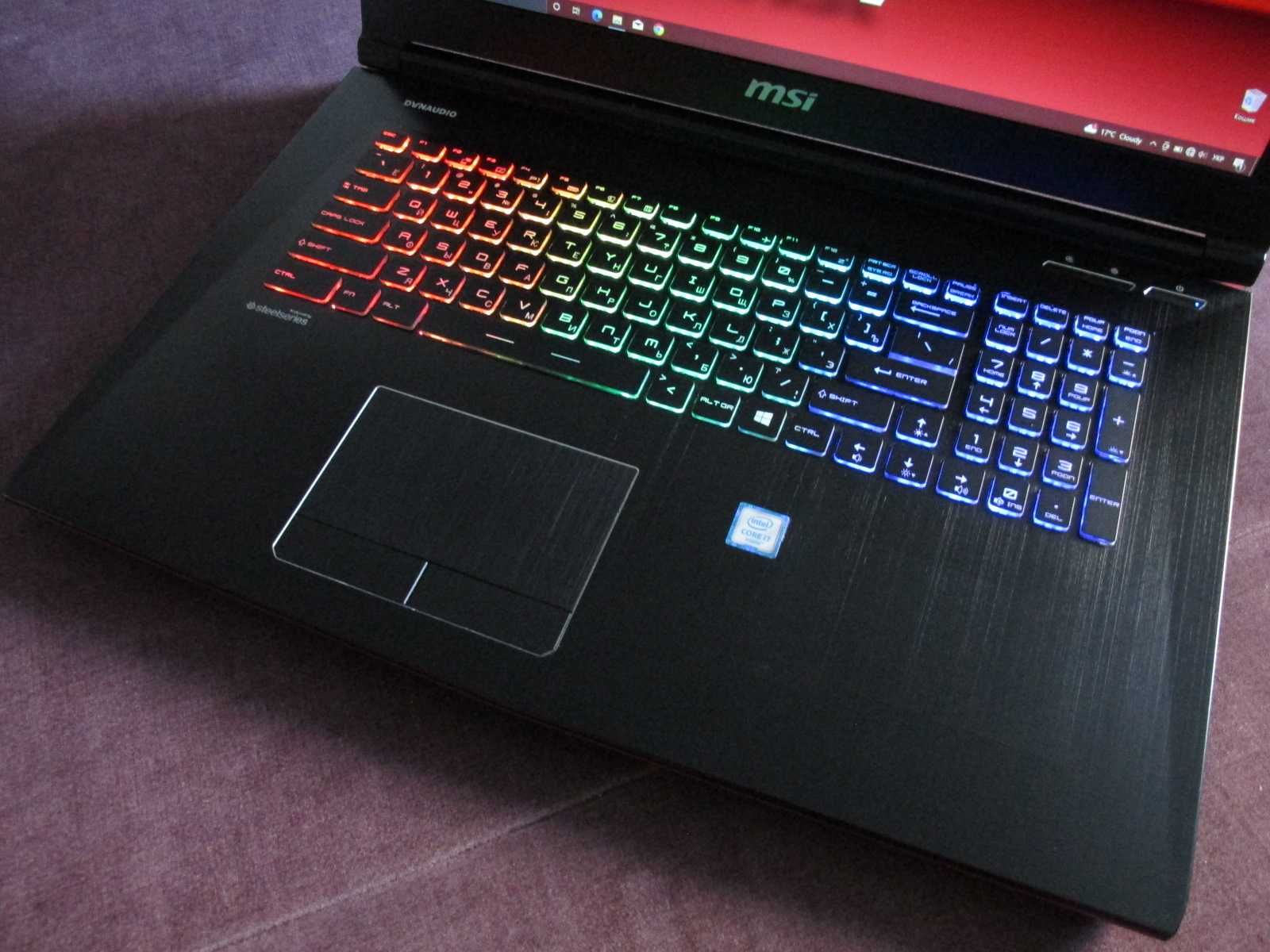 ІГРОВА Машина MSI Apache Pro "17.3"/Full HD+i7 8 ядр-3.7Ghz+GTX+16Gb