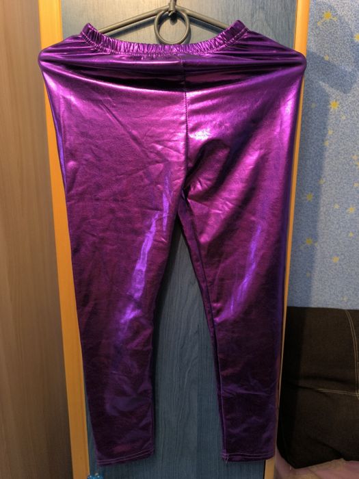 Карнавальні Лосини,леггінси Smiffys,фіолетово-яскраві від 6-9 років