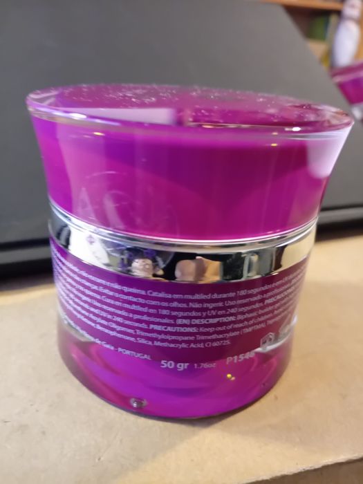 Gel purple transparente 50gr novo, selado.
