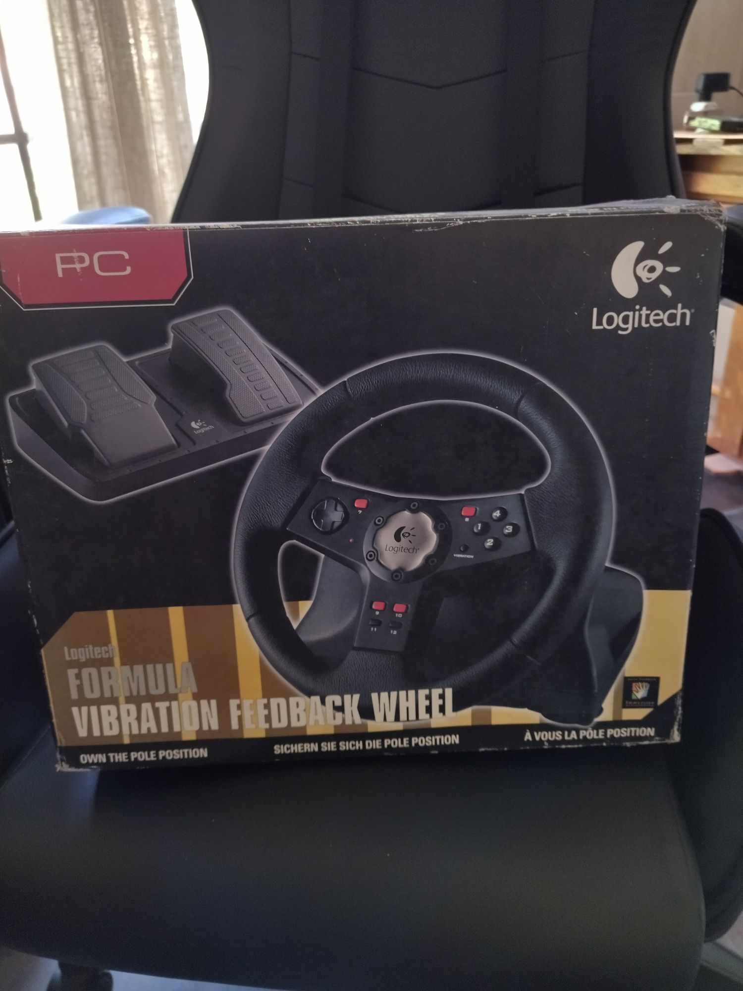 Volante gaming Logitech