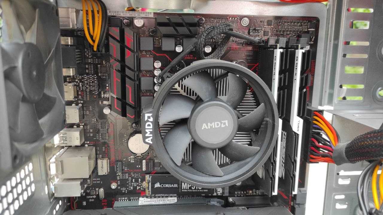 Компьютер игровой. NVidia GeForce GTX 1060 6gb + AMD Ryzen 3 1300X