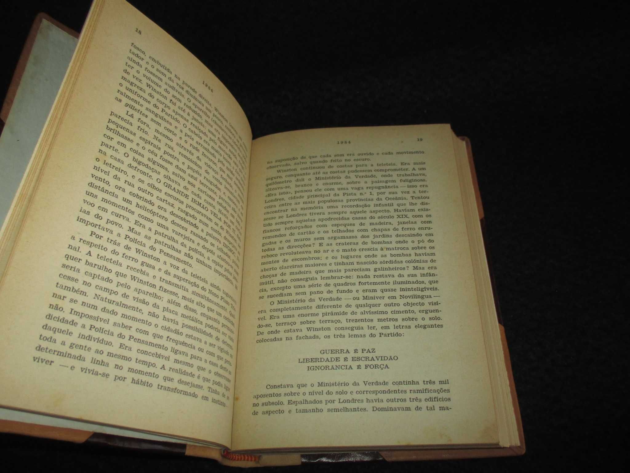 Livro 1984 George Orwell Ulisseia 1ª edição 1955