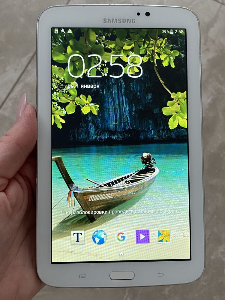 Планшет Samsung Galaxy Tab 3 SM-T210 7" 8Gb White