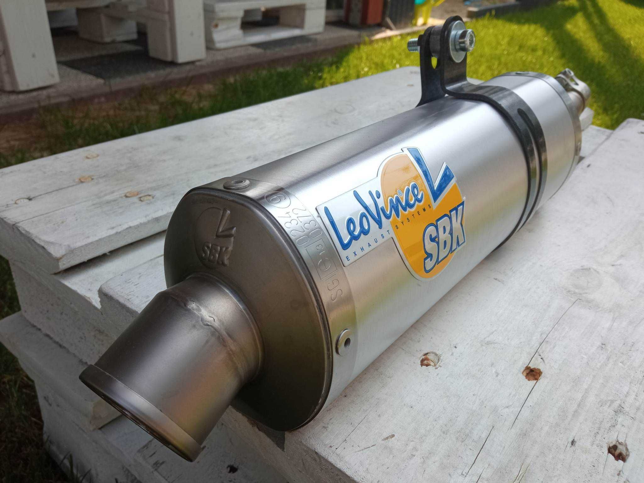 Tlumik Leo-Vince SBK SYM GTS EVO 125 Wydech Jak Nowy Wysylka