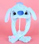 Gorro abana orelhas Stitch