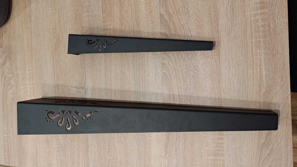 Metalowe nogi do stolika, ławy, krzesła, góry 42 cm-komplet 4 szt.