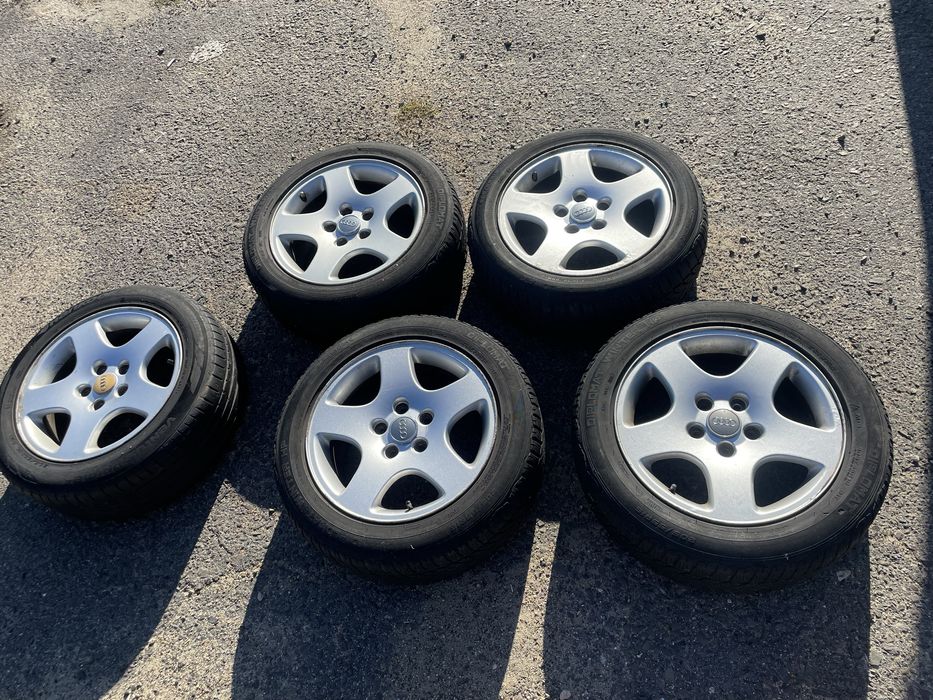 Alufelgi 16’ 5x112 z oponami zimowymi komplet 5szt