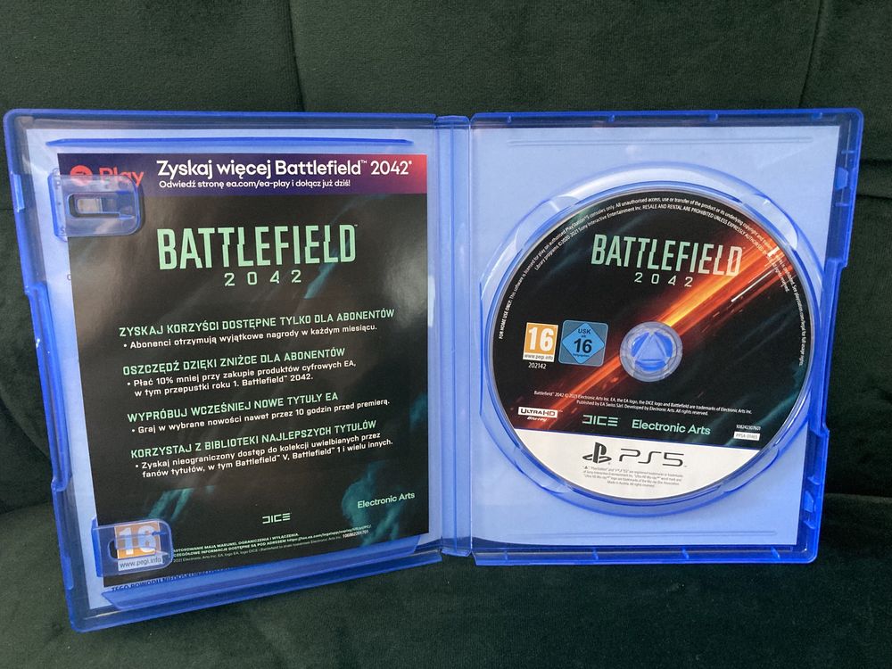 Ps5 Battlefield 2042 Polska Wersja stan jak nowa