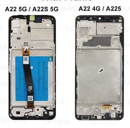 Дисплей Экран модуль Samsung A22 A225F + тачскрин Самсунг a23 LCD