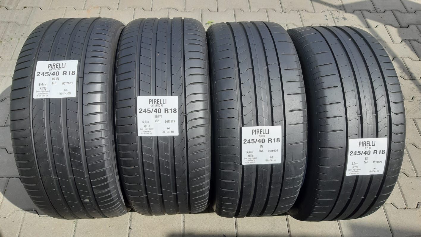 Opony Pirelli 245 40 R18