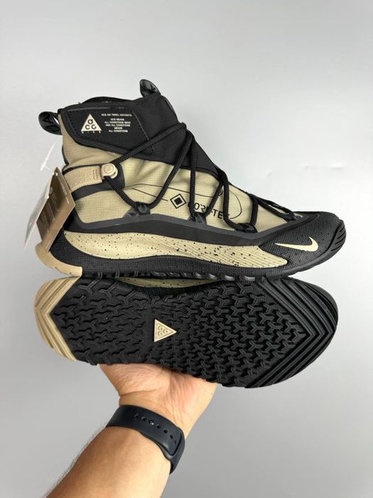 Термо кросівки Nike ACG Terra Antarktik Gore-Tex Beige Black асг