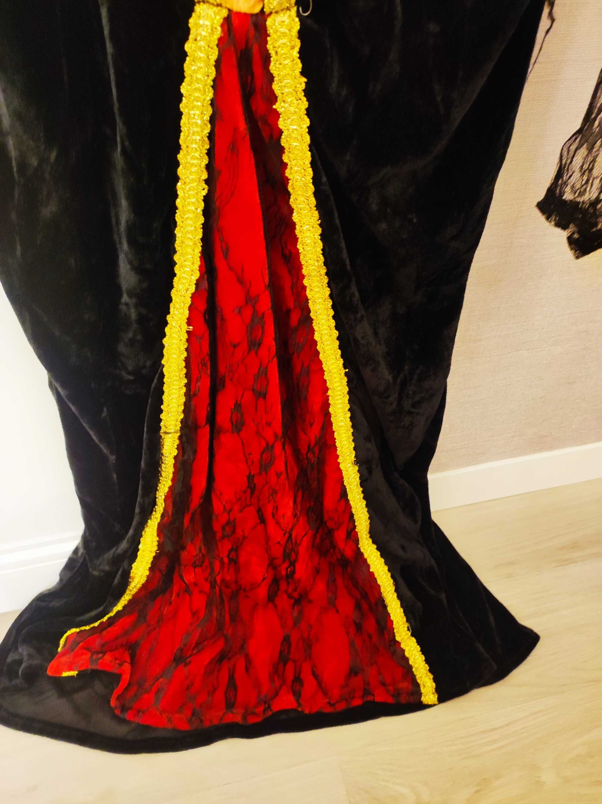 Fato de Dama Vampiresca para criança