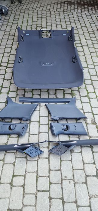 PODSUFITKA+Osłony Słupki VW Golf VII GTI GTD R-Line 5D