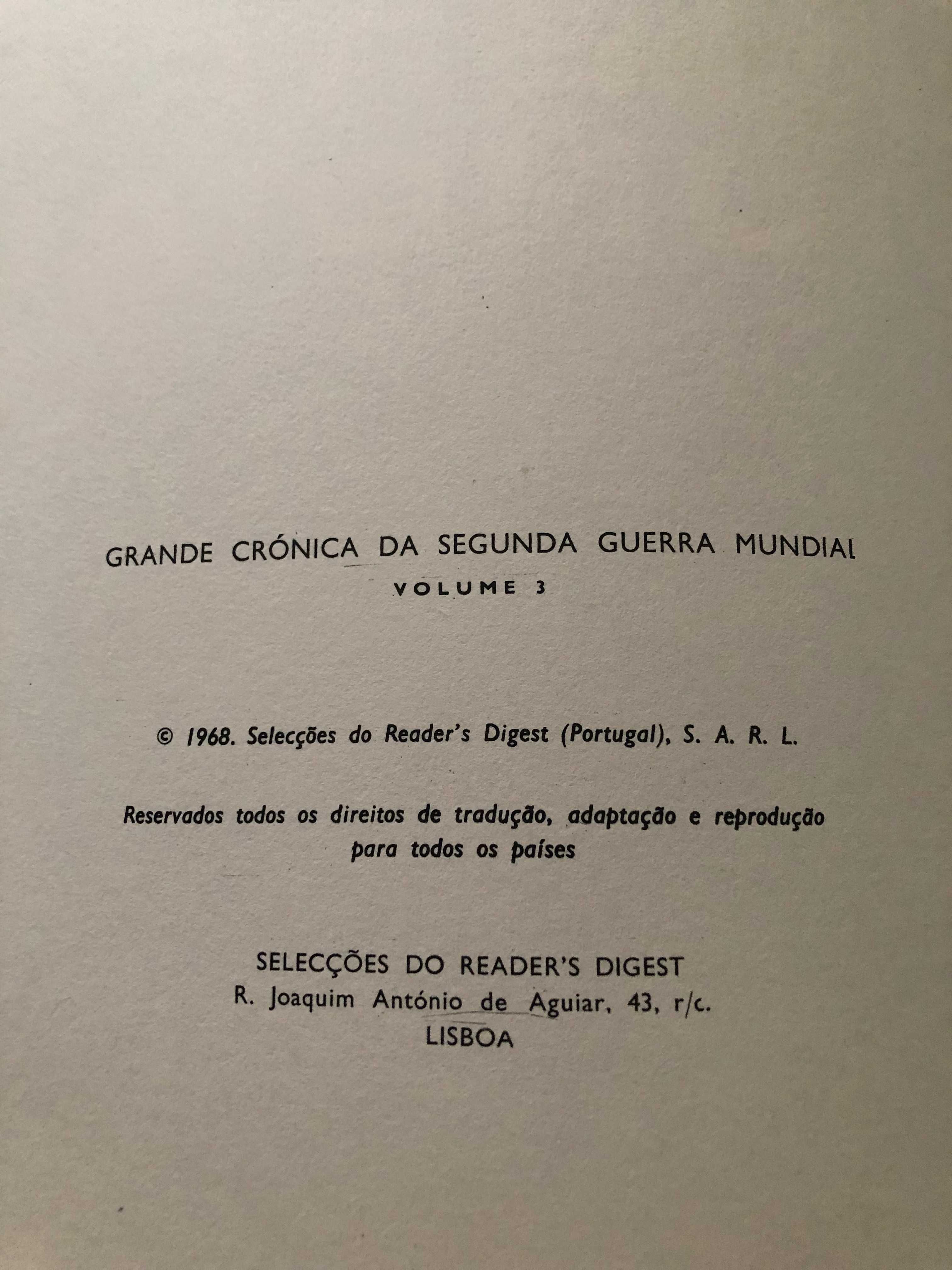 Grande Crónica da Segunda Guerra Mundial - 3 volumes