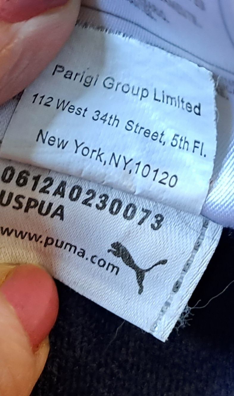 Chłopięca,granatowa bluza puma. Oryginał