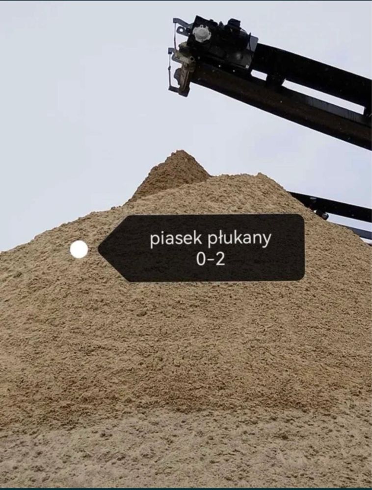 sprzedaż piasku oraz kruszyw