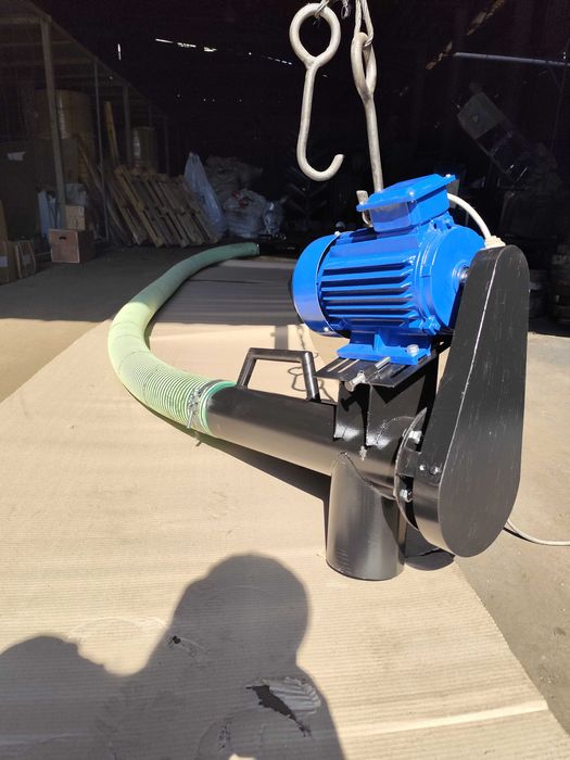 Гнучкі шнеки ПВХ та ПУ. 220В та 380В. Мотор або мотор-редуктор.