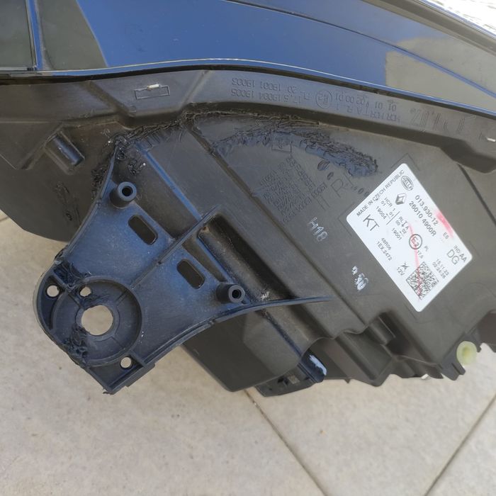 Renault Captur II 2 ótica farol direito LED Pure Vision