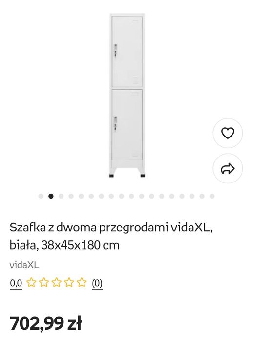 Szafka BHP Szafa Pracownicza