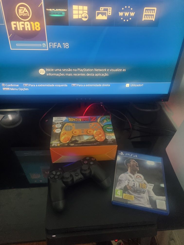 Ps4 slim - Ler anúncio